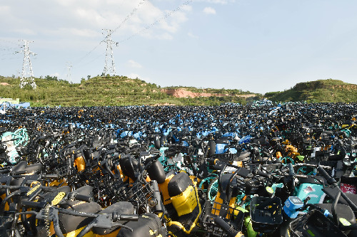 共享電單車(chē)&ldquo;路在何方&rdquo;引發(fā)關(guān)注